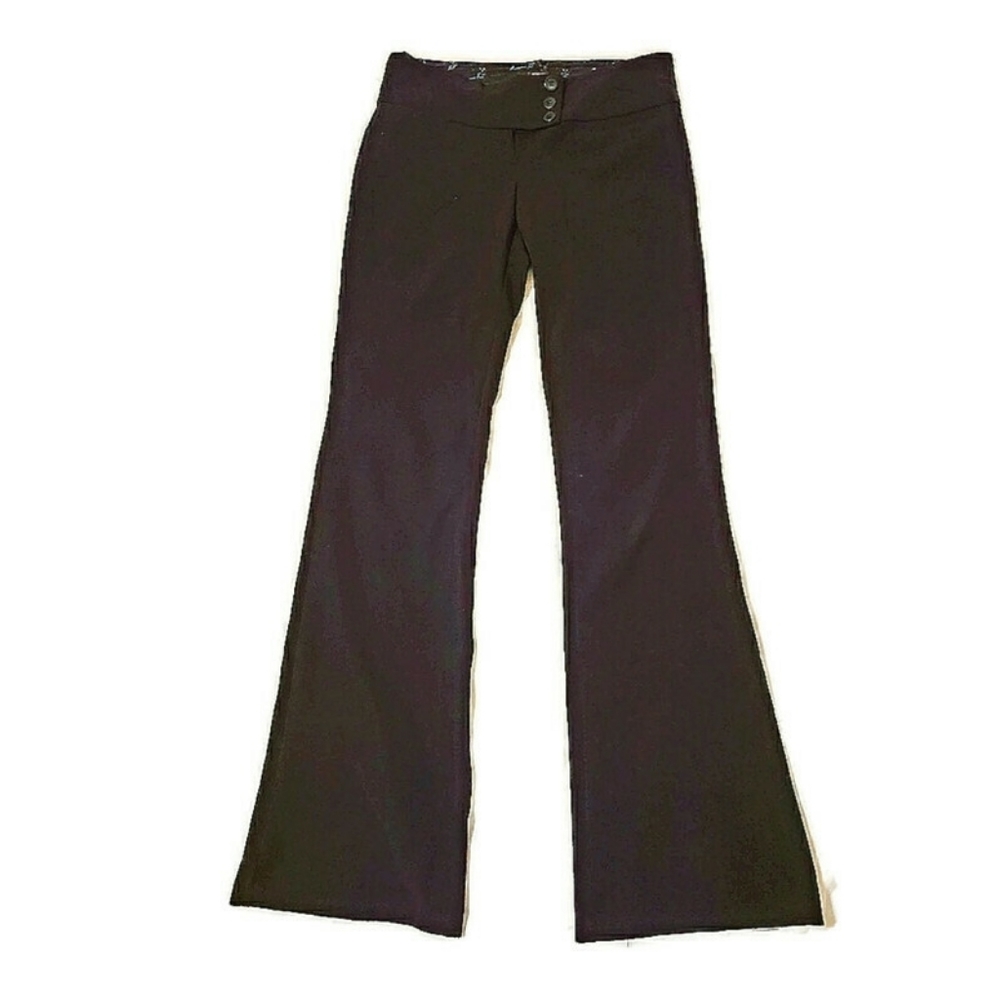 DONATING SOON Joe Benbasset Flare Slacks | Black